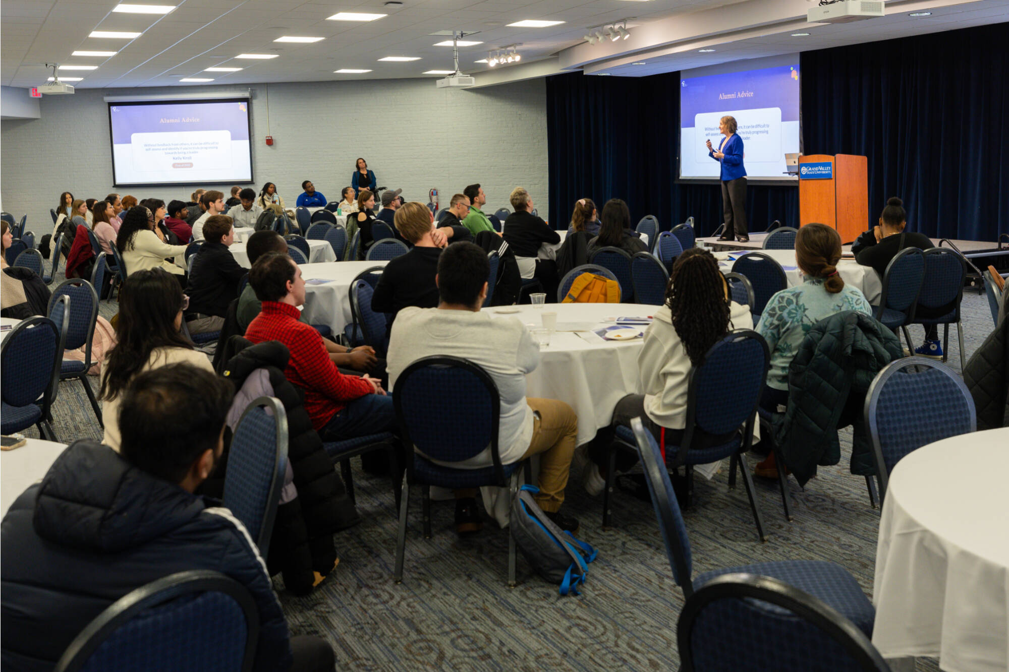 Students at the leadership summit